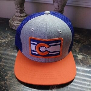 Colorado Limited Flag Snapback/Unisex Baseball Hat One Size Fits All